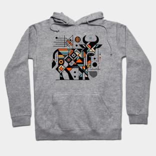 Abstract Animal Cow 3 Hoodie